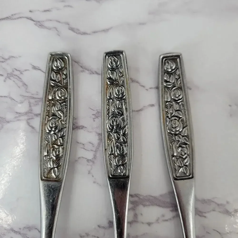 Interpur Japan Stainless Steel INR28 Flatware Silverware Cutlery Set Forks Spoon